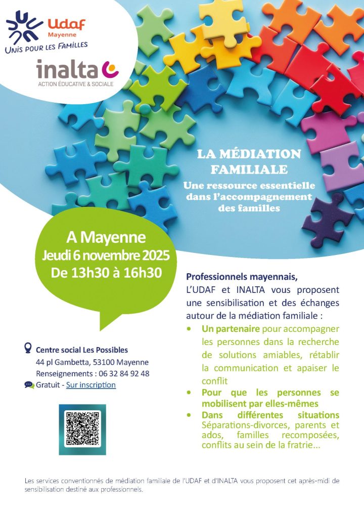 2025 11 06 Invitation Médiation Familiale